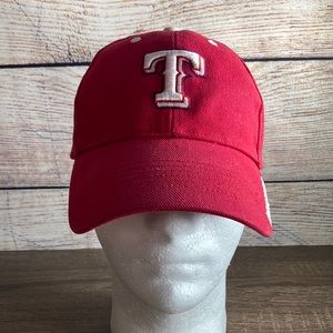 Mens 47 Texas Ranger MLB Red Baseball Adjustable  Hat